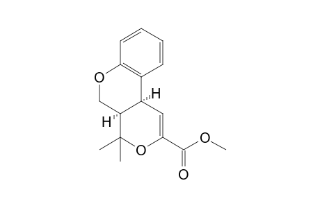 methyl (4aR,10bS)-4,4-dimethyl-5,10b-dihydro-4aH-pyrano[5,4-c]chromene-2-carboxylate