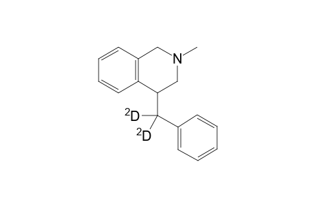 4-(alpha,alpha-Dideuterobenzyl)-2-methyl-1,2,3,4-tetrahydroisoquinoline