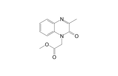 1-Quinoxalineacetic acid, 1,2-dihydro-3-methyl-2-oxo-, methyl ester