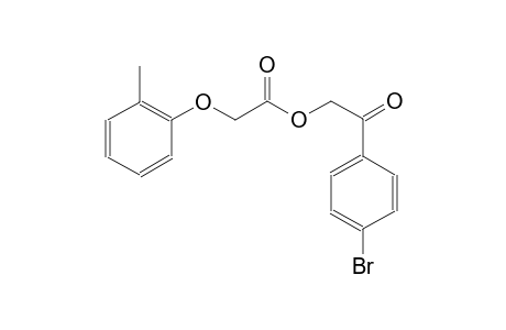 acetic acid, (2-methylphenoxy)-, 2-(4-bromophenyl)-2-oxoethyl ester