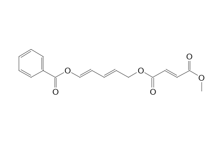 2-Butenedioic acid (E)-, 5-(benzoyloxy)-2,4-pentadienyl methyl ester, (E,E)-