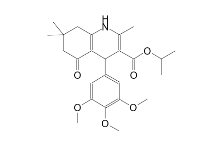 isopropyl 2,7,7-trimethyl-5-oxo-4-(3,4,5-trimethoxyphenyl)-1,4,5,6,7,8-hexahydro-3-quinolinecarboxylate