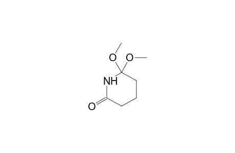 6,6-Dimethoxy-piperidin-2-one