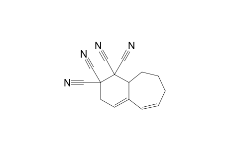 7,8,9,9a-tetrahydro-3H-benzocycloheptene-1,1,2,2-tetracarbonitrile