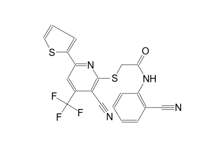 acetamide, N-(2-cyanophenyl)-2-[[3-cyano-6-(2-thienyl)-4-(trifluoromethyl)-2-pyridinyl]thio]-
