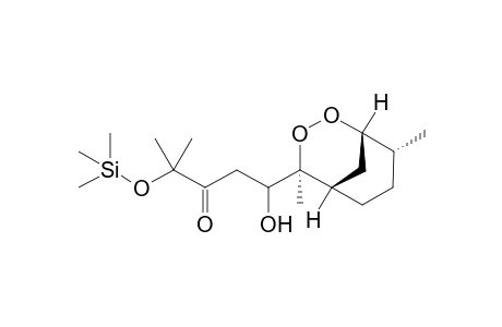 1-[(1S,2S,5S,6R)-2,6-dimethyl-3,4-dioxabicyclo[3.3.1]nonan-2-yl]-1-hydroxy-4-methyl-4-trimethylsilyloxy-3-pentanone