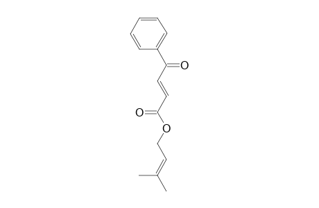 4-Oxo-4-phenyl-but-2-enoic acid 3-methyl-but-2-enyl ester