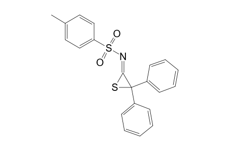 N-(diphenylthiiranylidene)-4-methylbenzenesulfonamide