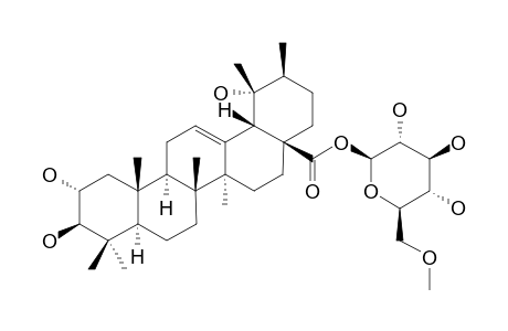 TORMENTIC-ACID-6-METHOXY-BETA-D-GLUCOPYRANOSYLESTER