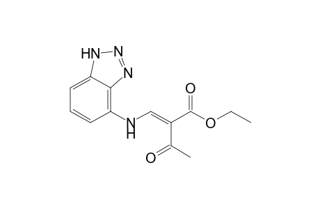 4-[(3'-Oxo-2'-{ethoxycarbonyl}but-1'-enyl)amino]-1H-(1,2,3)-benzotriazole