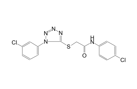 acetamide, N-(4-chlorophenyl)-2-[[1-(3-chlorophenyl)-1H-tetrazol-5-yl]thio]-