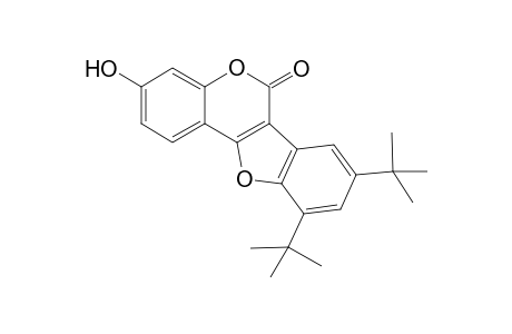 8,10-ditert-butyl-3-hydroxy-6-benzofuro[3,2-c][1]benzopyranone
