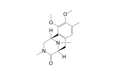 1,2,3,4,5,6-Hexahydro-1,5-imino-9,10-dimethoxy-3,8,11-trimethyl-4-oxo-3-benzazocine