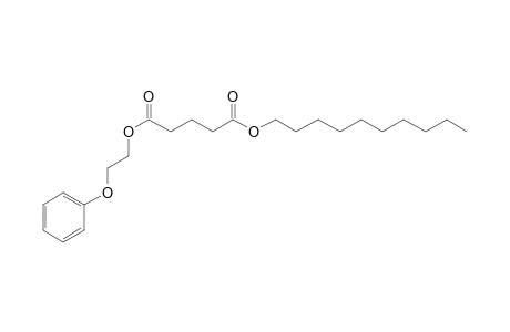 Glutaric acid, decyl 2-phenoxyethyl ester