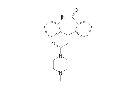 11-(4-Methyl-piperazinocarbonyl-cis-methylidene)-6-oxo-1H-dibenz(B,E)azepine