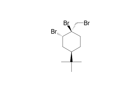 (R-1,C-4)-1,2-DIBROMO-1-BROMOMETHYL-4-TERT.-BUTYLCYCLOHEXANE