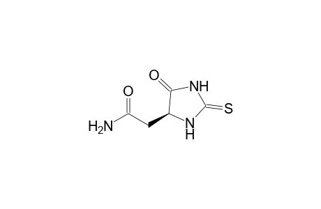 2-(5-Oxo-2-thioxo-4-imidazolidinyl)acetamide