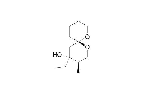 (3R,4R,6R)-4-Ethyl-3-Methyl-1,7-dioxaspiro[5.5]undecan-4-ol