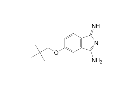 1H-Isoindol-3-amine, 5-(2,2-dimethylpropoxy)-1-imino-