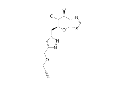 1,2-DIDEOXY-2'-METHYL-6-[4-(PROPARGYLOXYMETHYL)-TRIAZOLYL]-ALPHA-D-GLUCOPYRANO-[2,1-D]-DELTA-2'-THIAZOLINE