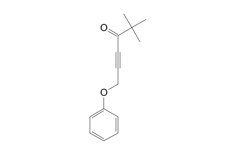 1-Phenoxy-5,5-dimethyl-2-hexyn-4-one