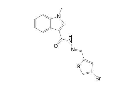 N'-[(E)-(4-bromo-2-thienyl)methylidene]-1-methyl-1H-indole-3-carbohydrazide