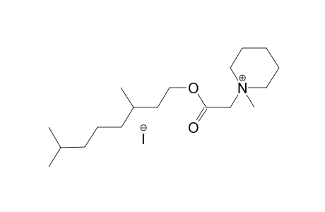 piperidinium, 1-[2-[(3,7-dimethyloctyl)oxy]-2-oxoethyl]-1-methyl-,iodide