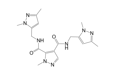 1H-pyrazole-4,5-dicarboxamide, N~4~,N~5~-bis[(1,3-dimethyl-1H-pyrazol-5-yl)methyl]-1-methyl-