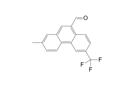 2-Methyl-6-(trifluoromethyl)phenanthrene-9-carboxaldehyde