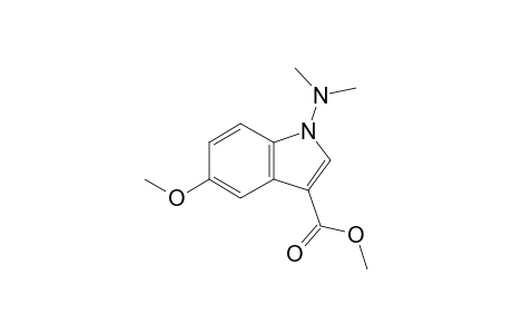 Methyl 1-(Dimethylamino)-5-methoxy-1H-indole-3-carboxylate