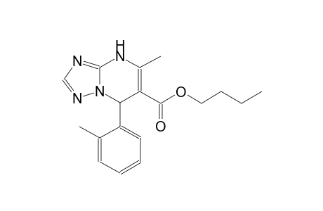 butyl 5-methyl-7-(2-methylphenyl)-4,7-dihydro[1,2,4]triazolo[1,5-a]pyrimidine-6-carboxylate