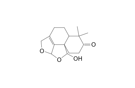 6H,9H-Benzo[e]furo[2,3,4-cd]isobenzofuran-6-one, 2,4,4a,5,7,8,10a,10b-octahydro-9-hydroxy-5,5-dimethyl-