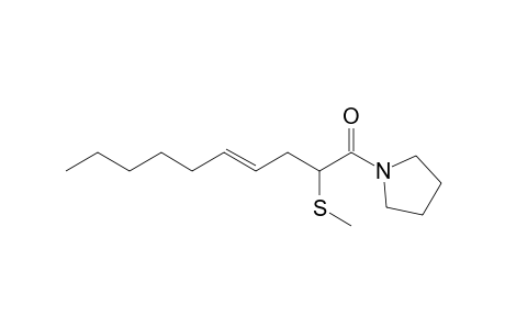 1-[(2-Methylthio)-4-decenoyl]pyrrolidine
