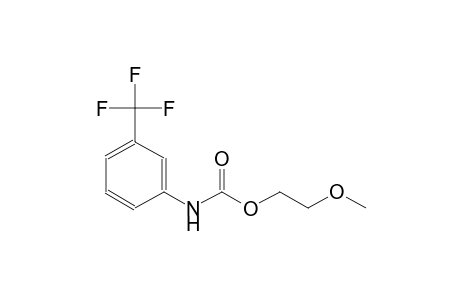 2-methoxyethyl 3-(trifluoromethyl)phenylcarbamate