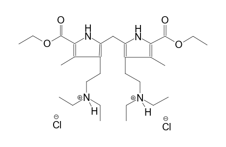 1H-pyrrole-3-ethanaminium, 2-[[3-[2-(diethylammonio)ethyl]-5-(ethoxycarbonyl)-4-methyl-1H-pyrrol-2-yl]methyl]-5-(ethoxycarbonyl)-N,N-diethyl-