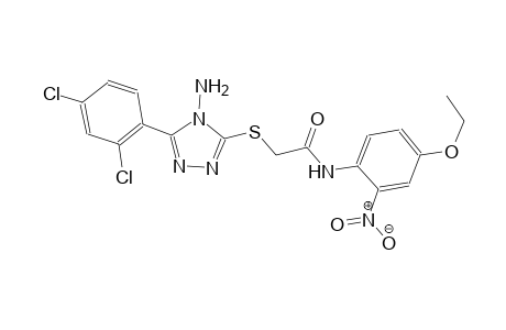 acetamide, 2-[[4-amino-5-(2,4-dichlorophenyl)-4H-1,2,4-triazol-3-yl]thio]-N-(4-ethoxy-2-nitrophenyl)-