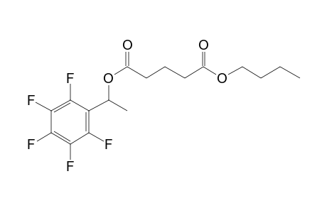 Glutaric acid, butyl 1-(pentafluorophenyl)ethyl ester