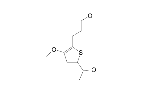 5-(1-HYDROXYETHYL)-3-METHOXY-2-THIOPHENPROPANOL