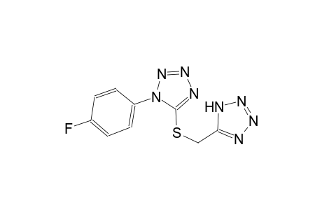 1H-tetrazole, 1-(4-fluorophenyl)-5-[(1H-tetrazol-5-ylmethyl)thio]-