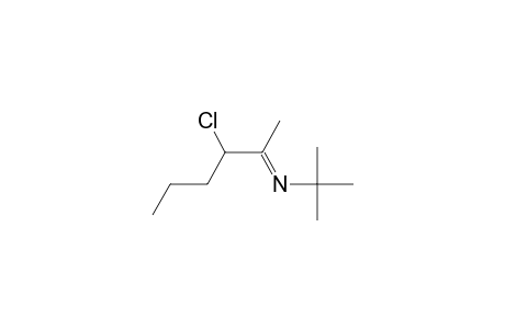 N-(3-Chloro-2-hexylidene)-tert-butylamine