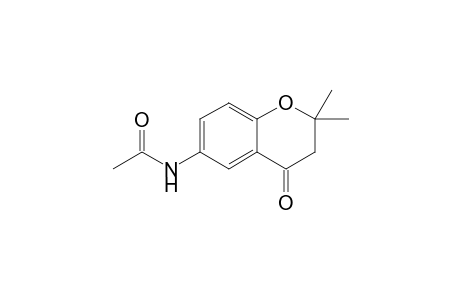 6-Acetamido-2,2-dimethyl-2H-1-benzopyran-4-one