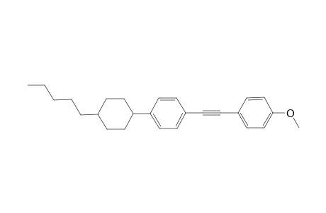 1-(4-Methoxyphenylethynyl)-4-(4-n-pentylcyclohexyl)benzene