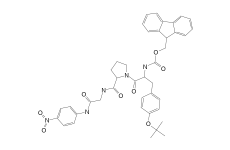 FMOC-TYR(TBU)-PRO-GLY-PNAFMOC-TYROSINE-(TBU)-PROLINE-GLYCINE-PARANITROANILINE