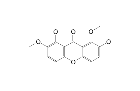 1,7-DIHYDROXY-2,8-DIMETHOXYXANTHONE