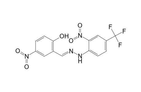 4-Nitro-2-[(2-nitro-4-trifluoromethyl-phenyl)-hydrazonomethyl]-phenol