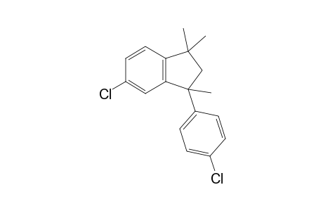 5-Chloranyl-3-(4-chlorophenyl)-1,1,3-trimethyl-2H-indene