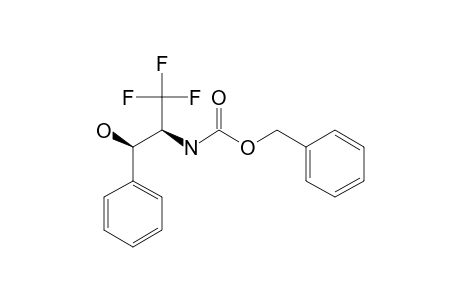 (1-S,2-S)-2-[(BENZOYLOXYCARBONYL)-AMINO]-3,3,3-TRIFLUORO-1-PHENYLPROPAN-1-OL