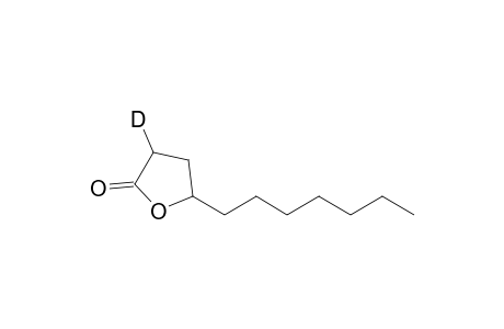 5-Heptyl-3-deuteriotetrahydrofuran-2-one