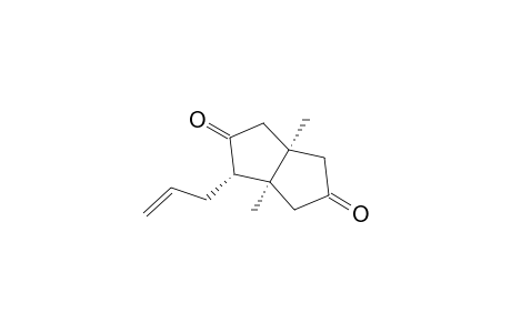 2,5(1H,3H)-Pentalenedione, tetrahydro-3a,6a-dimethyl-1-(2-propenyl)-, (1.alpha.,3a.alpha.,6a.alpha.)-