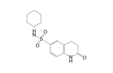 N-cyclohexyl-2-oxo-1,2,3,4-tetrahydro-6-quinolinesulfonamide